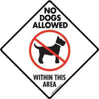Keine Hunde Innerhalb Dieses Bereichs Erlaubt Schild - Rostfreies Aluminiumaußenschild Oder Vinylaufkleber Wetterfest Und Uv-Geschützt 12 X 15 Keine Hunde Innerhalb Dieses Bereichs Erlaubt Schild - Rostfreies Aluminiumaußenschild Oder Vinylaufkleber Wetterfest Und Uv-Geschützt 12 X 15 von SignsWithAnAttitude