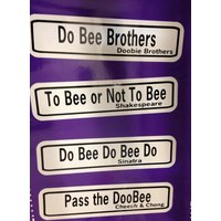 Bee Spruch Süsses Garten Schild 3x30cm Aluminium Metallschild von SignsandStrings