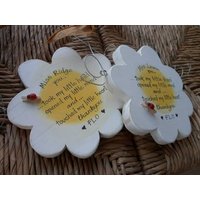 Lehrergeschenke, Eine Reizende Hölzerne Gänseblümchenform Mit Einem Personalisierten Zitat Für Ihren Lieblingslehrer. Lehrer Pflanzen Die Samen von Signsatsimplywood