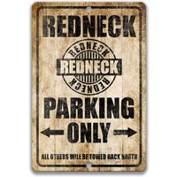 Redneck Liebhaber Parkplatz Schild, Lustige Geschenk, Dekor, Parkplatz, Südlichen Gastfreundschaft S-Prk034 von SignsbyLindaNee