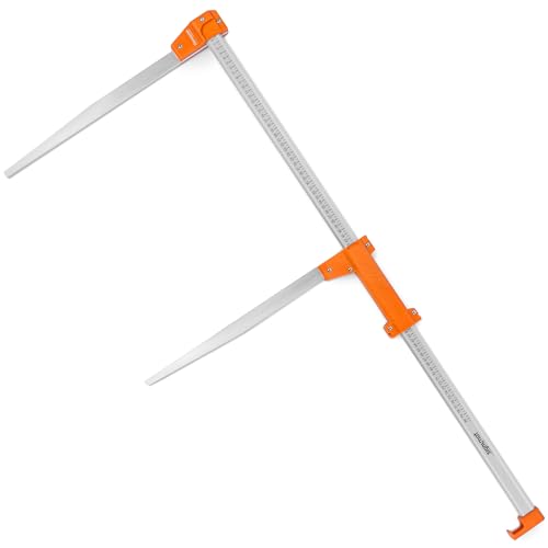 Signumat MK-201880 Messkluppe 80 cm – Präzisionswerkzeug für Wertholzvermessung, abriebfeste beidseitige Ziffernskala, ergonomischer Griff aus Aluminium, KWF-geprüft Signumat MK-201880 Messkluppe 80 cm – Präzisionswerkzeug für Wertholzvermessung, abriebfeste beidseitige Ziffernskala, ergonomischer Griff aus Aluminium, KWF-geprüft von Signumat
