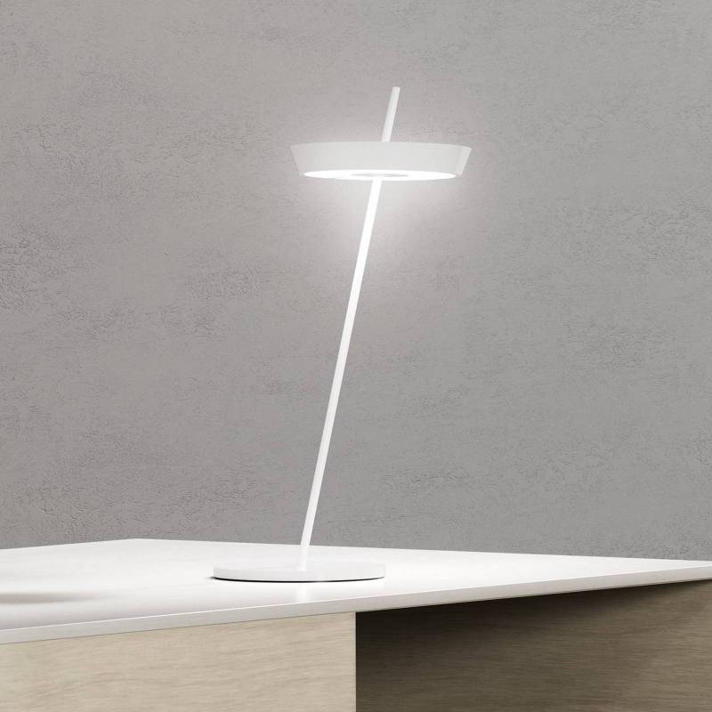 LED-Akku-Tischlampe Mahina, weiß, Höhe 36 cm, Metall, CCT von Sigor