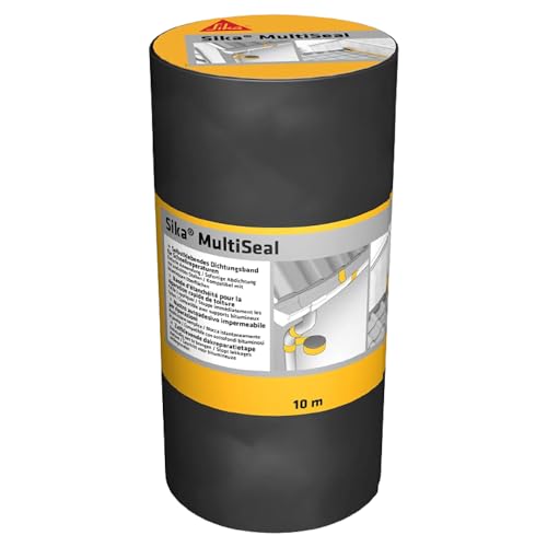 Sika – Dichtungsband MultiSeal Grau-Grün – für den Außenbereich – selbstklebend und wasserdicht – überstreichbar – 10 m x 300 mm von Sika