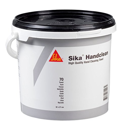 Reinigungstücher ohne Wasser – Sika Handclean Reinigungstücher ohne Wasser – Sika Handclean von Sika