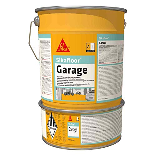 Sikafloor Garage 6kg grau ca. RAL7032 Epoxidharz Bodenbeschichtung für Innen von Sika