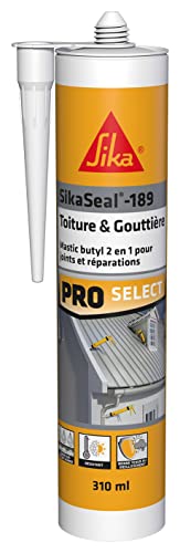 SIKA Sikaseal-189 Butyl-Dach- & Rinnenspachtel - Grau - 310ml von Sika