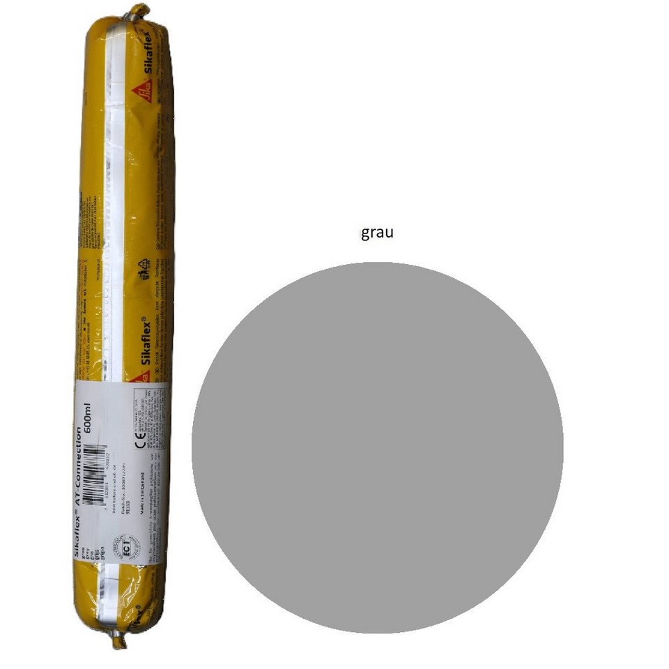 Sika Dichtstoff Sikaflex AT Connection Hybrid Dichtstoff 600ml Beutel grau, gebrauchsfertig, Sehr breites Haftspektrum Sika Dichtstoff Sikaflex AT Connection Hybrid Dichtstoff 600ml Beutel grau, gebrauchsfertig, Sehr breites Haftspektrum von Sika