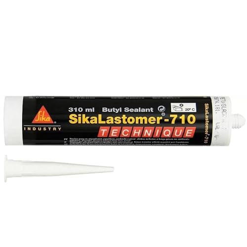 Sika Lastomer 710 Kunststoffdichtstoff Sika 310ml schwarz von Sika