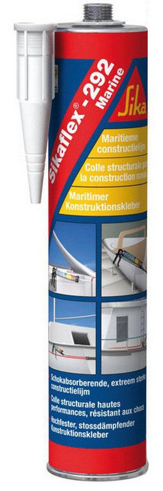 Sika Montagekleber SIKAFLEX 292 elastischer Marine-Klebstoff weiß 310 ml Sika Montagekleber SIKAFLEX 292 elastischer Marine-Klebstoff weiß 310 ml von Sika