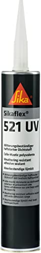 Sika - Sikaflex-521 UV, witterungsbeständiger, haftstarker Dichtstoff, 300 ml, hellgrau (Alte Version - Neu Sikaflex-522) von Sika