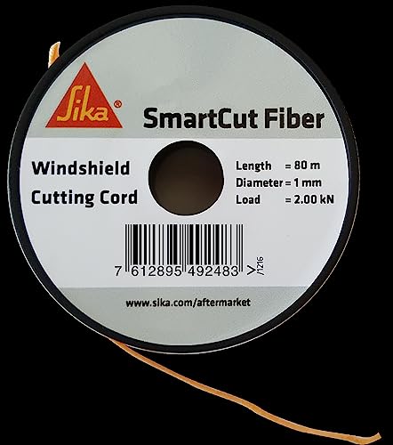 Sika SmartCut Fiber 80m, Scheibenaustrennschnur mit hoher Reißfestigkeit von Sika