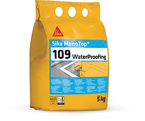 Sika monotop 109 – Mörser Abdichtung von Keller, Kellern, lokalen begraben – 5 kg von Sika