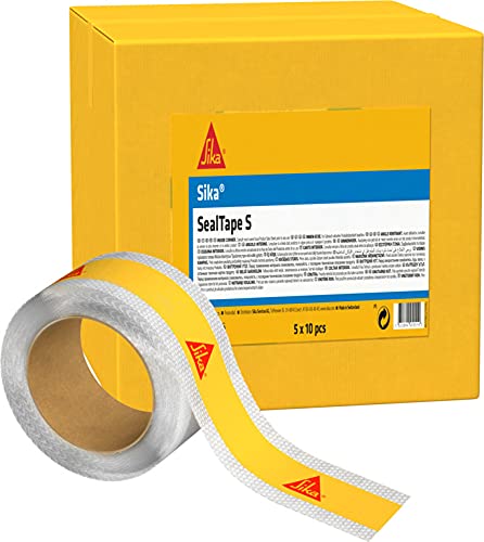 SikaSeal Tape S, Elastisches Dichtband für Dehnungs- und Feuchtrichtungen, Rol 1x5m von Sika