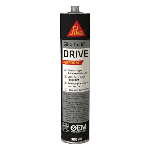 SikaTack Drive Purform 300ml schwarz Scheibenklebstoff von Sika