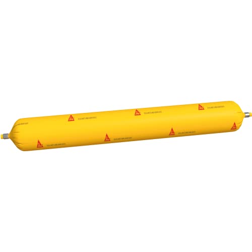 Sikaflex 415 Universal Dichtstoff auf PU Basis für Boden- und Wandfugen und Universalklebstoff 600ml Betongrau (1) von Sika