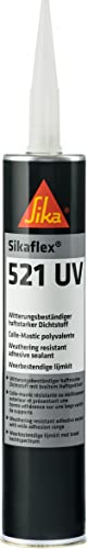 Sika - Sikaflex-521 UV, witterungsbeständiger, haftstarker Dichtstoff, 300 ml, schwarz (Alte Version - Neu Sikaflex-522) von Sika