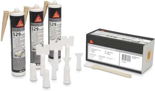 Sika - Sikaflex-529 Evolution Nahtabdichtungskit - Easybox für alle OEM Strukturen - Steinschlagschutz und Nahtabdichtung - 3x300ml + Zubehör Sika - Sikaflex-529 Evolution Nahtabdichtungskit - Easybox für alle OEM Strukturen - Steinschlagschutz und Nahtabdichtung - 3x300ml + Zubehör von Sika