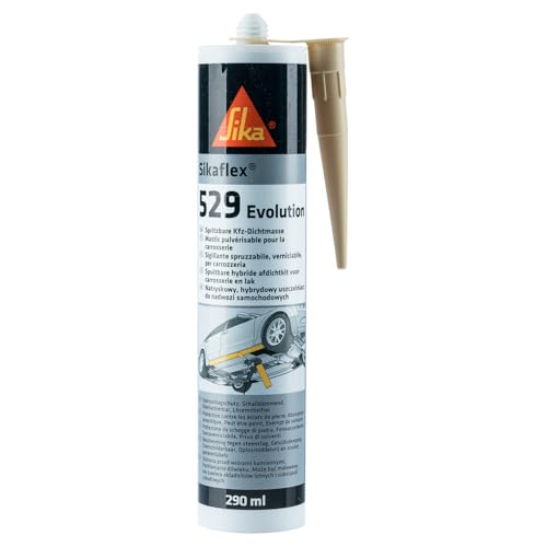 Sika – Dichtstoff – Sikaflex-529 Evolution Ocker – ideal für Karosserieabdichtungen – lösemittelfrei – 290 ml Sika – Dichtstoff – Sikaflex-529 Evolution Ocker – ideal für Karosserieabdichtungen – lösemittelfrei – 290 ml von Sika