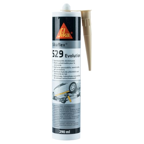 Sika – Dichtstoff – Sikaflex-529 Evolution Ocker – ideal für Karosserieabdichtungen – lösemittelfrei – 290 ml von Sika