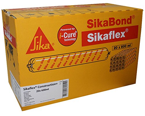 Sikaflex Construction SCHWARZ Polyurethan Dichtstoff Karton 20 x 600ml Beutel Hochbaudichtstoff Sikaflex Construction SCHWARZ Polyurethan Dichtstoff Karton 20 x 600ml Beutel Hochbaudichtstoff von Sika