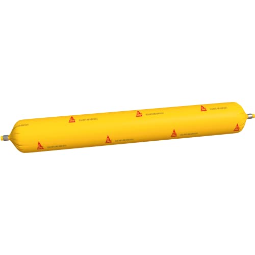 Sikaflex PRO 3 Purform Hochleistungsdichtstoff auf PU-Basis für Bodenfugen und den Tiefbau Schlauchbeutel 600ml (1, Basaltgrau) von Sika