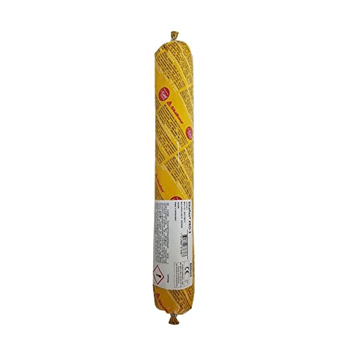 Sikaflex PRO-3 SL Hochleistungsdichtstoff Bodenfugen Hoffläche, Treppenhaus, Passagen, 600ml Schlauch, Mittelgrau von Sika