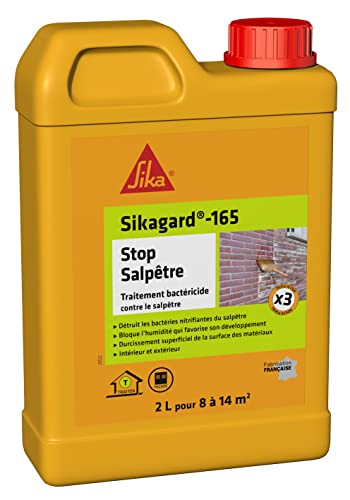 Sika Stop Salpeter Sikagard-165 2L - Weiß - Acryl - Salpeter-Stop - Anstrich von Sika