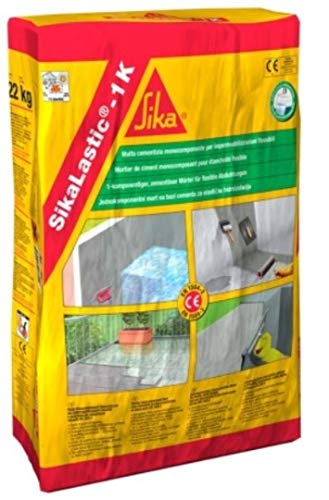 sikalastic-1 K Malta Klebemittel Einkomponenten FIBRORINFORZATA 20 kg Balkon Imprägnierung Terrasse Tanks Pools von Sika