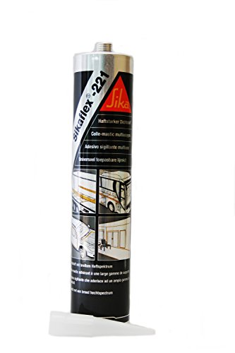 Sikaflex 221 300ml Kartusche schwarz PU Dichtstoff Klebstoff von Sikaflex