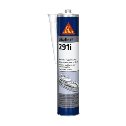 Sika – Dichtstoff – Sikaflex-291i Weiß – ideal für den Marinebereich – hochelastisch und überlackierbar – geruchsarm – 300 ml von Sika