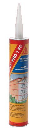 Sikaflex Pro 1 uniweiß 1K Polyurethan Dichtstoff 300ml Kartusche von Sikaflex