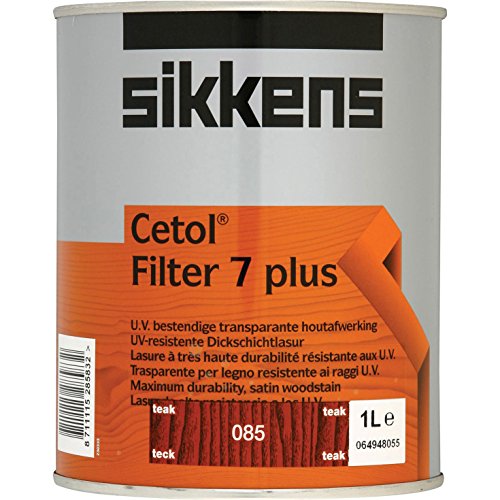 Sikkens Cetol Filter 7 Plus Translucent Wood Stain Teak 1 Litre von Sikkens