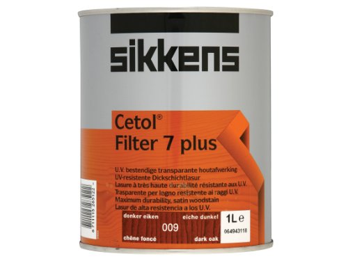 Sikkens SIKCF7PDO 1L Cetol Filter 7-Plus Transluzent Holzlasur Dark Oak von Sikkens