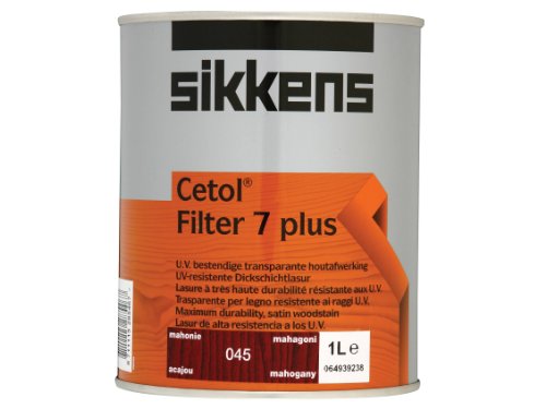 Sikkens SIKCF7PM 1L Cetol Filter 7-Plus Transluzent Holzlasur Mahagoni von Sikkens