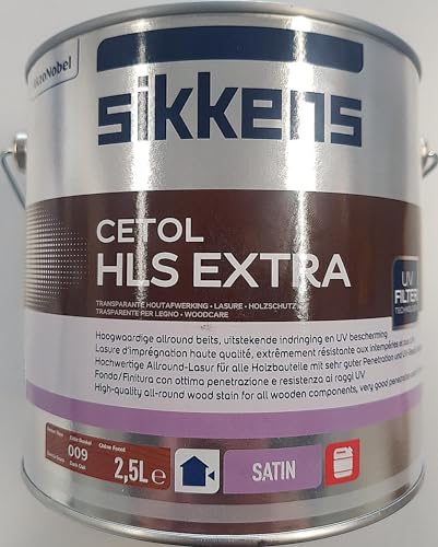 Sikkens Cetol Holzlasur: HLS Extra 2,5 Liter : 009 Eiche dunkel von Sikkens