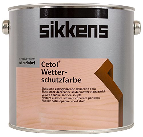 Sikkens Cetol Wetterschutzfarbe Extra RAL 7016 anthrazitgrau 2,5L Holzfarbe von Sikkens