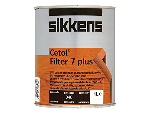 Sikkens Filter 7 Plus - "Long Life" Dickschichtlasur für außen 1 Liter Palisander 048" von Sikkens