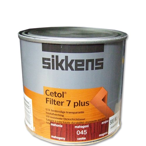 Sikkens Filter 7 Plus -"Long Life" Dickschichtlasur für außen 2,5 Liter Antikgrau 014" von Sikkens
