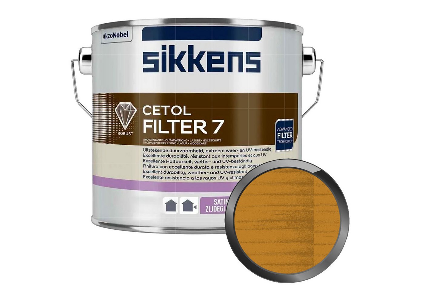 Sikkens Holzschutzlasur CETOL FILTER 7 - 0.5 LTR Sikkens Holzschutzlasur CETOL FILTER 7 - 0.5 LTR von Sikkens