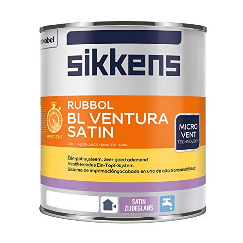 Sikkens,21514,Rubbol AA8BL VenturaSatin RM 0,500L, Weiß von Sikkens