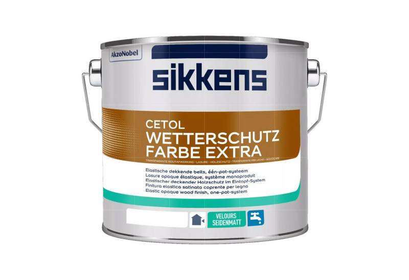 Sikkens Wetterschutzfarbe CETOL WETTERSCHUTZFARBE EXTRA - 2.5 LTR (WEISS) von Sikkens