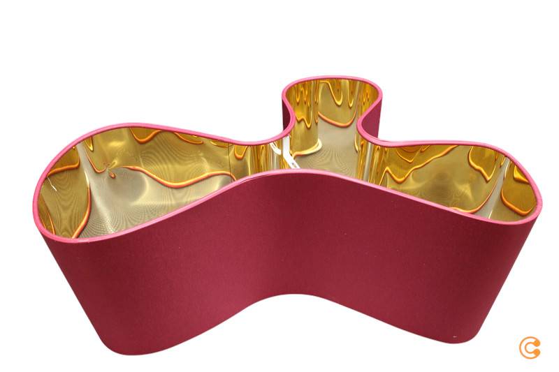 Sil-Lux Hängeleuchte Mugello in rot-gold Deckenlampe Leuchte SIEHE TEXT/FOTO von Sil-Lux