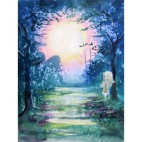 Silwiartatelier Engelbilder "Engel - Wächter Deines Weges" Engelkarte Xl/Kunstfoto Wanddeko Angel Guardian Silwiartatelier Engelbilder "Engel - Wächter Deines Weges" Engelkarte Xl/Kunstfoto Wanddeko Angel Guardian von SilWiArtAtelier