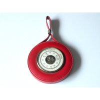 Kultige 70Er Jahre Wetterstation Vintage Kunstleder Metall Glas Messing Barometer Schlichtes Design Mid Century Weather Station 70S Germany Kultige 70Er Jahre Wetterstation Vintage Kunstleder Metall Glas Messing Barometer Schlichtes Design Mid Century Weather Station 70S Germany von SilaVintageandmore