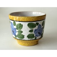 Origineller Blumentopf Wpg Keramik Vintage Ockergelb Grün Blau Weiß Übertopf 70S Mid Century Planter Wgp Yellow Green White Blue Origineller Blumentopf Wpg Keramik Vintage Ockergelb Grün Blau Weiß Übertopf 70S Mid Century Planter Wgp Yellow Green White Blue von SilaVintageandmore