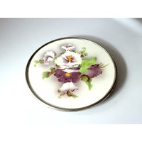 Tolle Art Deco Tortenplatte Spritzdekor Kuchenplatte Vintage 1930Er Germany Cake Stand Plate Mid Century Art Nouveaux Bauhaus von SilaVintageandmore