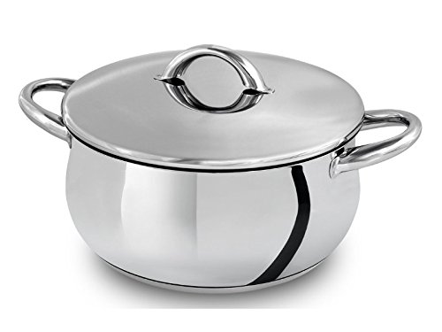 Silampos Domus Edelstahl-Kasserolle, verschiedene Größen, hergestellt in Portugal., edelstahl, silber, N 14. 1.1 Lts - 1.1 Qts von Silampos