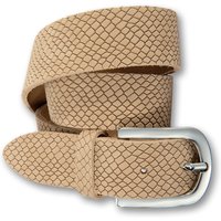 Silbergift Ledergürtel mit Reptilien-Prägung Silbergift Ledergürtel mit Reptilien-Prägung von Silbergift