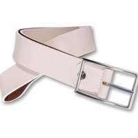 Silbergift Ledergürtel mit silberfarbener Schließe Silbergift Ledergürtel mit silberfarbener Schließe von Silbergift