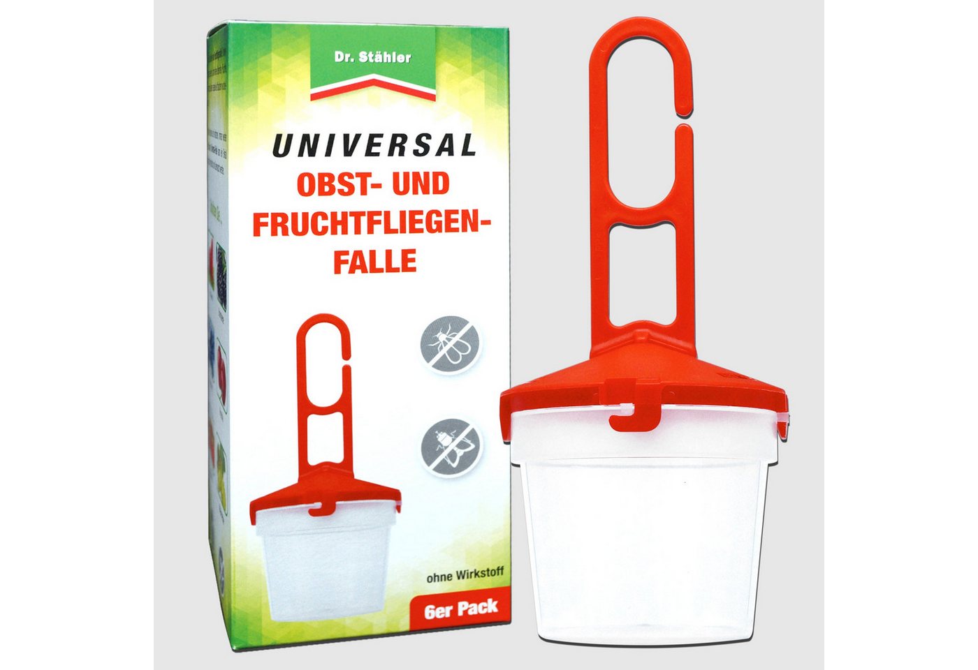 Silberkraft Insektenfalle Universal Obst- und Fruchtfliegenfalle - Lockstoff gegen Fruchtfliegen Silberkraft Insektenfalle Universal Obst- und Fruchtfliegenfalle - Lockstoff gegen Fruchtfliegen von Silberkraft
